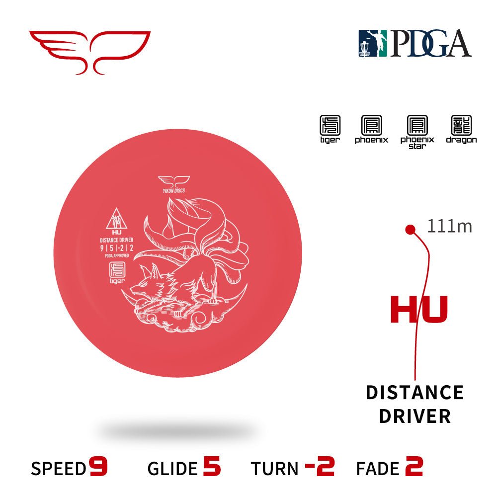 Hu | Tiger -Red-Yikun-171--7090008419433-Bra Kompis