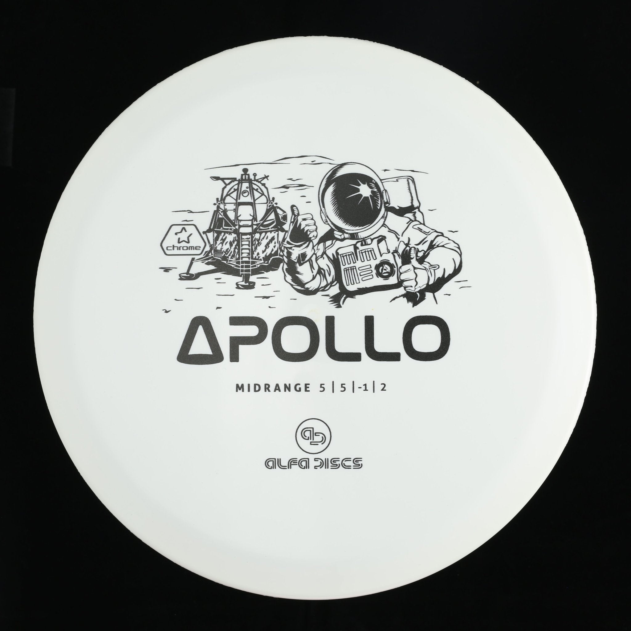 Apollo | Chrome -White-front-Alfa Discs-177---Bra Kompis
