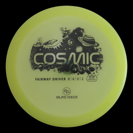 Cosmic | Crystal -Yellow-Alfa Discs-178--7073075002241-Bra Kompis