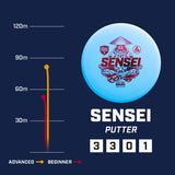 Sensei | Active Premium -Yellow-Discmania-176--7073075000810-Bra Kompis